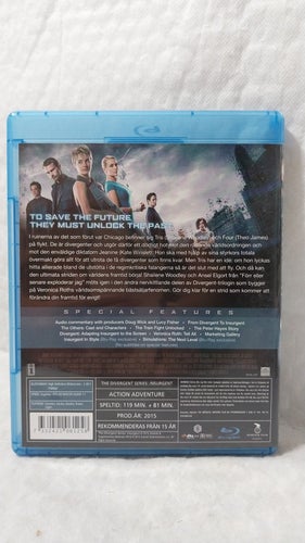 Insurgent Blu-ray