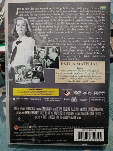 Greta garbo ninotchka dvd