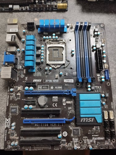 MSI Z77A-G43 Moderkort 1155