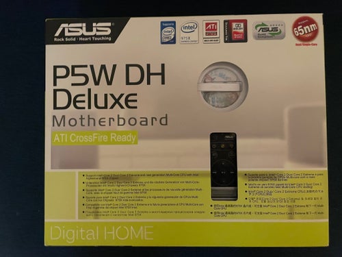ASUS P5W DH Deluxe Moderkort 775 Socket