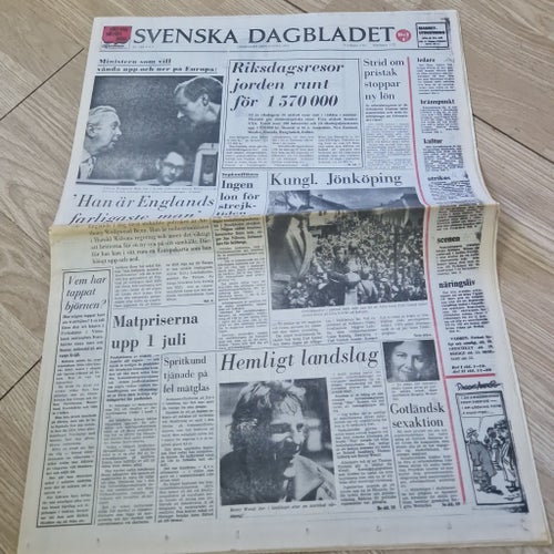 Svenska Dagbladet 4 juni 1975