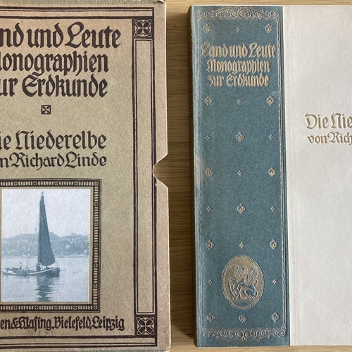Land und Leute Monographien zur Erdkunde Die Niederelbe von Richard Linde 1921
