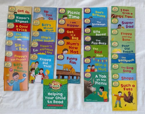 Oxford Reading Tree 1–3 komplett set (31 böcker) – nyskick