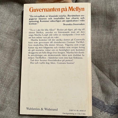Guvernanten på Mellyn av Victoria Holt, 1974