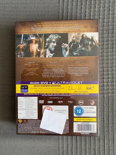 The Hobbit: An Unexpected Journey - Extended Edition (DVD)