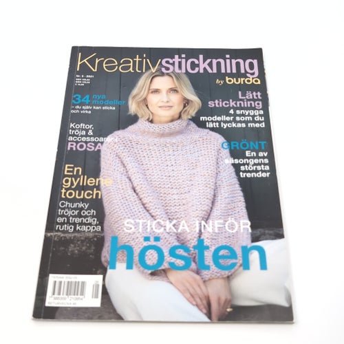 3 x Kreativ Stickning by Burda | Stickmönster & Virkning