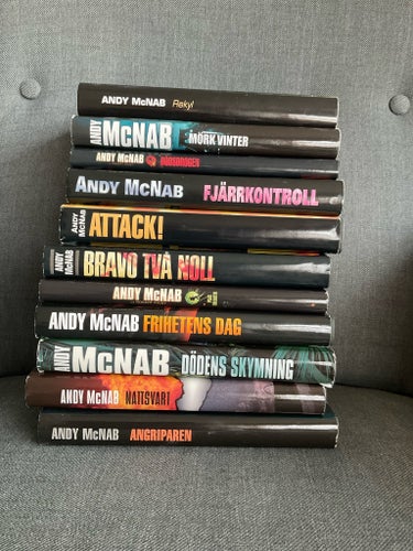 Andy McNab - 11 titlar