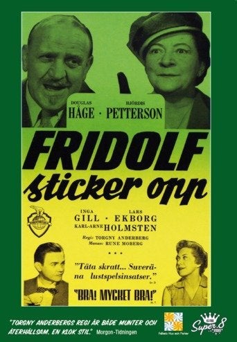 Fridolf Sticker Opp (1958) Torgny Anderberg med Douglas Håge, Hjördis Petterson