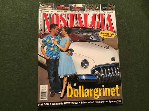 NOSTALGIA NR 12 2004 HONDA MC,KARLSKRONA PORSLINFABRIK,TRIUMPH,SVEA BIL BROMMA