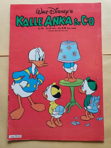Kalle Anka & Co nr 31 från 1976