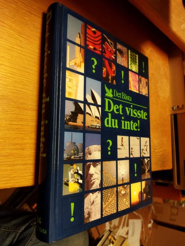 Det visste du inte! Det bästa. Bok. Very Fine plus