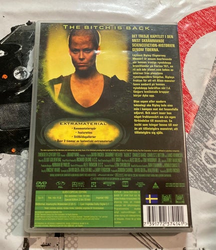 ALIEN 3 - DIRECTORS CUT (1992) SVENSK SPECIALUTGÅVA 2 DVD I MKT FINT SKICK!
