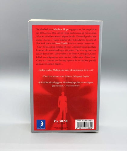 Matthew Hope bok 13: Sokrates bägare av Ed McBain (The Last Best Hope)