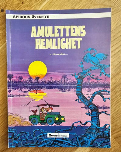 ALBUM. SPIROUS ÄVENTYR - AMULETTENS HEMLIGHET.
