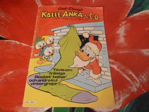 TIDNING, KALLE ANKA & CO, NR 51 - 1974