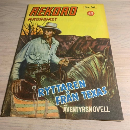 Tidningen Rekord Rekordmagasinet 1951 nr 46 - (baksidan saknas)