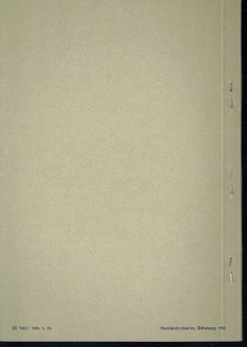 Instruktionsbok Volvo B 725 1953