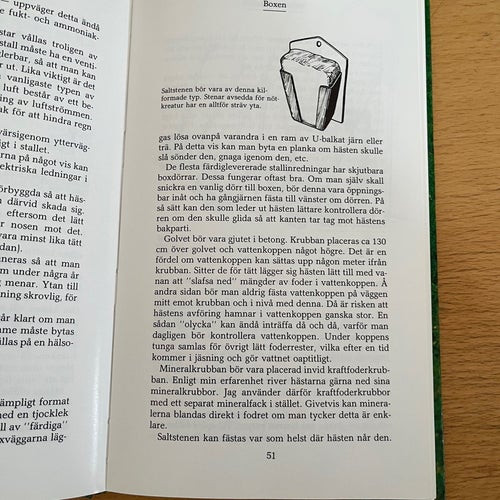 Hästhandboken av Peter Adler, 1983