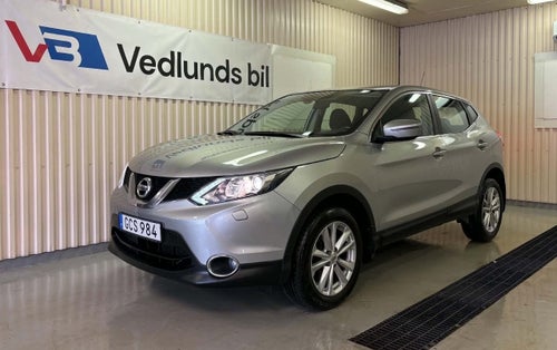 Nissan Qashqai 1.2 DIG-T Manuell, 115hk, 2016