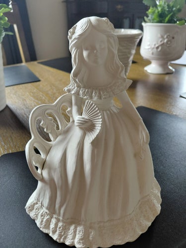 Gipskvinna i Victoriansk stil