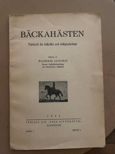 Bäckahästen.