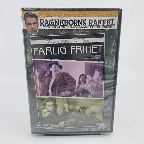 Farlig frihet (1954) Svensk Kultklassiker - Ny/Inplastad - Ragneborn's Raffel