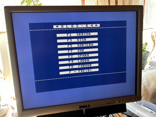 GLOSFÖRHÖR Commodore 64 diskett, Grana software