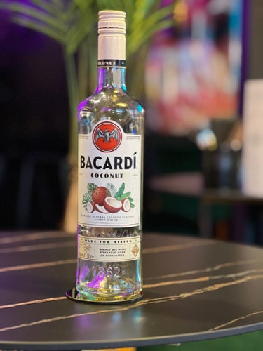 TOM Glasflaska BACARDI 700ml DIY