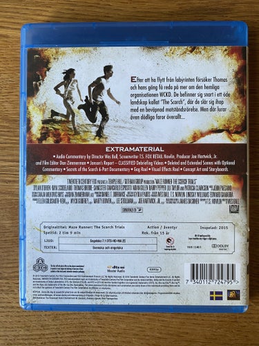 Maze Runner - The Scorch Trials BLURAY