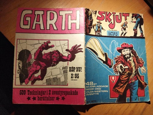 Skjut 1974 nr 1. Lässkick