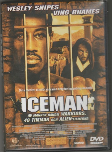 DVD - ICEMAN - MED WESLEY SNIPES