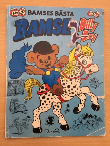 Bamses bästa- Bamse och Billy Boy- Nr 2 1981