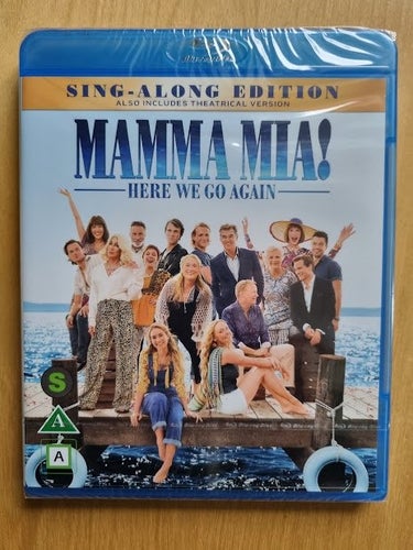 MAMMA MIA - HERE WE GO AGAIN - SING-ALONG EDITION(INPLASTAT BLU RAY-SVENSK TEXT)