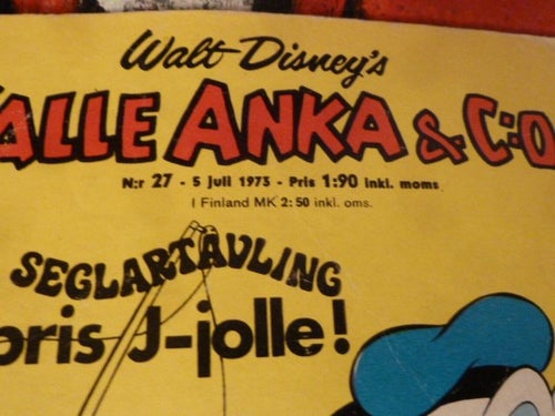 TIDNING, KALLE ANKA & CO, NR 27 - 1973