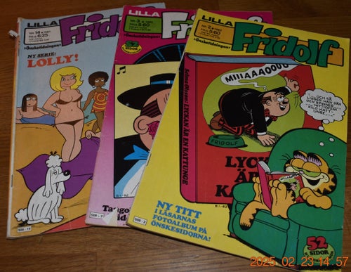 6 Lilla fridolf 1980, 1981, 1983