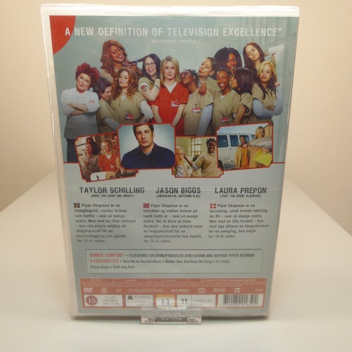 Orange Is the New Black - Säsong 1 - Region 2, DVD-film, Svensk text, Inplastad
