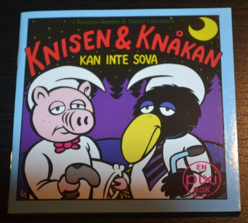Pixibok Knisen & Knåkan kan inte sova