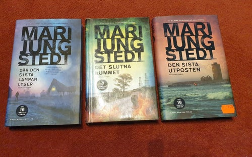 Mari Jungstedt x Bok nr 16, 17, 18 - en av de mest lästa författarna just nu!