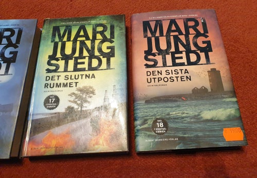 Mari Jungstedt x Bok nr 16, 17, 18 - en av de mest lästa författarna just nu!