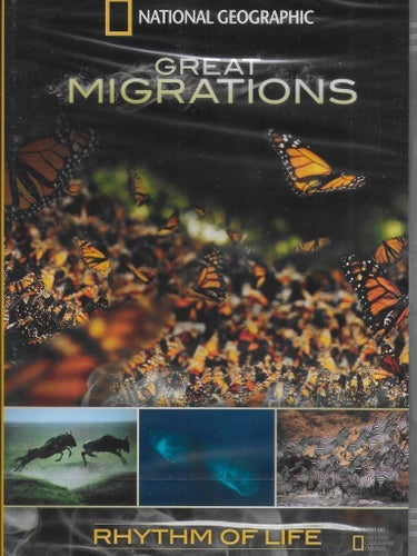 NATIONAL GEOGRAPHIC - GREAT MIGRATIONS, DVD dokumentär faktafilm ** NY Inplastad