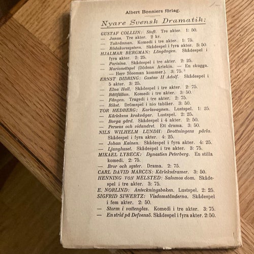 Giovanna av Birger Mörner 1919