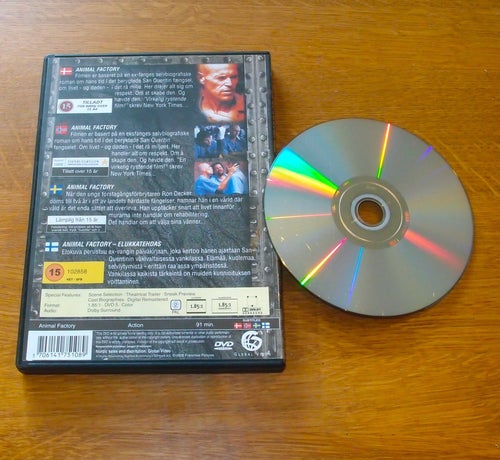 Animal Factory (2000) - DVD - SVENSK TEXT - Willem Dafoe