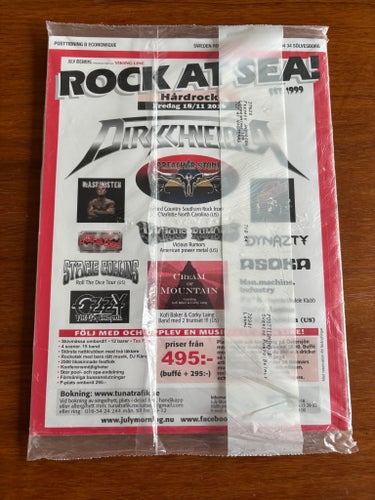 Sweden Rock Magazine Hammerfall 2016