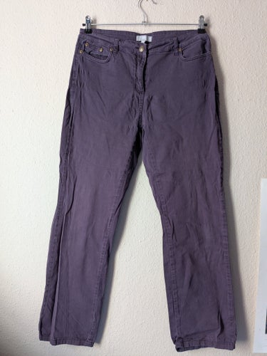 Cappuccini Basic lila byxor, storlek 42