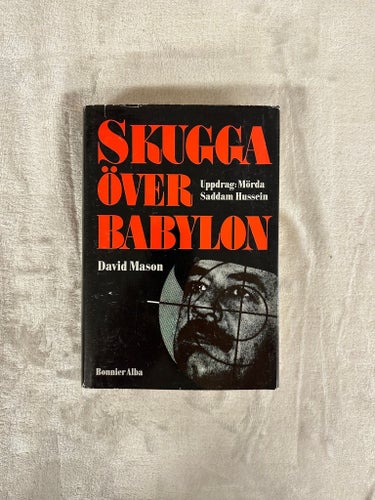 David Mason – Skugga över Babylon | Inbunden | Thriller