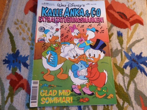 KALLE ANKA & C:O NR25, 1989,