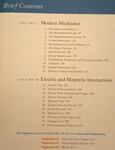 Matter & Interactions Volume I Modern Mechanics; Volume II Electric and Magne...