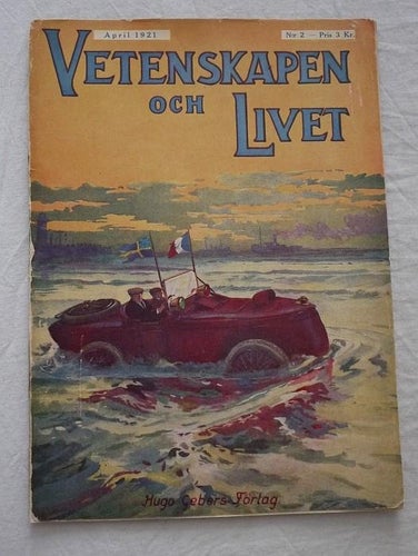 Vetenskapen och Livet April 1921, Bl.a. om Aeroplan utan motor .