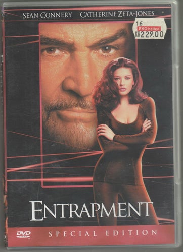DVD - ENTRAPMENT - MED SEAN CONNER & C. ZETA-JONES - SPECIAL EDITION
