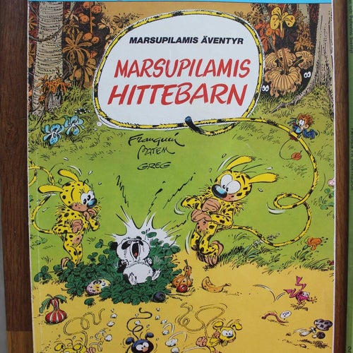 Marsupilamis Äventyr nr 2 hittebarn 1989